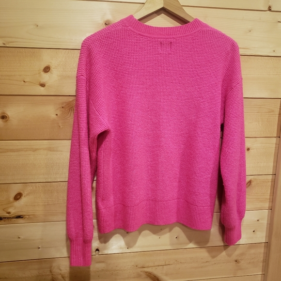 Hot Pink Pullover Crewneck - Picture 11 of 13
